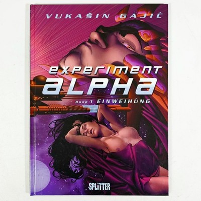  2007 Splitter Verlag Science Fiction Hardcover Comic EXPERIMENT ALPHA German...