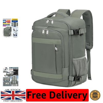Bequemer 20L Reiserucksack für Ryanair - 40x20x25cm mit Diebstahlsicherungstasche