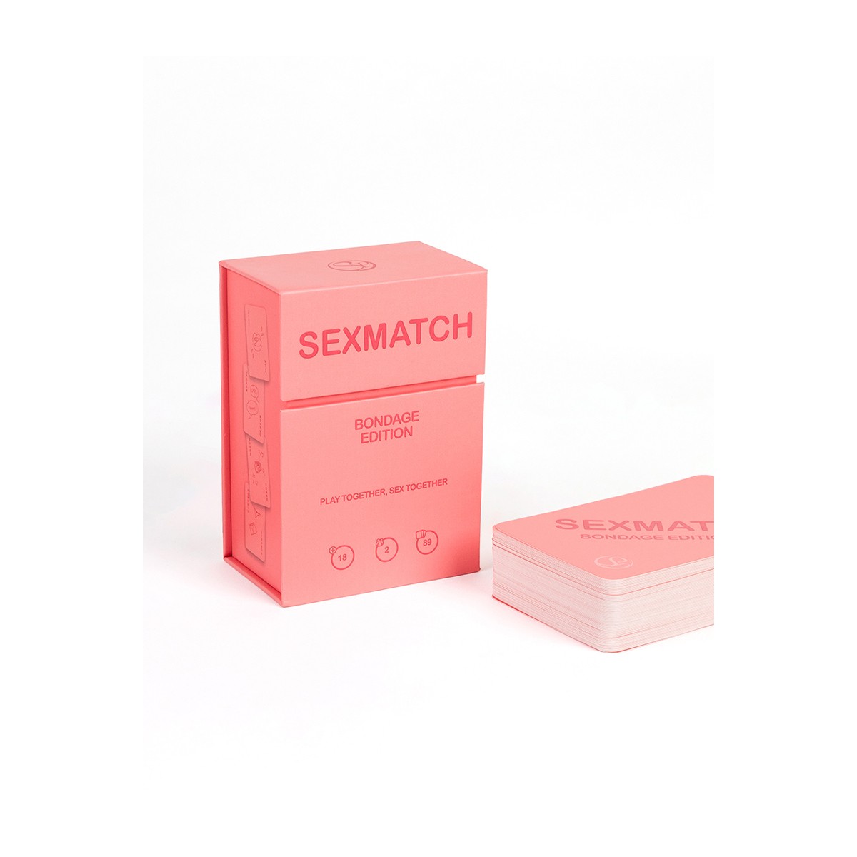 Jeu de cartes coquin Sexmatch Bondage Edition Secret Play pour pimenter le couple