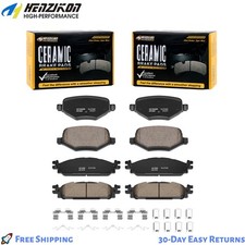 Disc Brake Pad Set-Premium NAO Ceramic OE Equivalent Pad Brembo