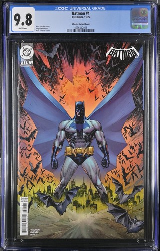 Batman #1 Marc Silvestri Cardstock Variant Cover CGC 9.8