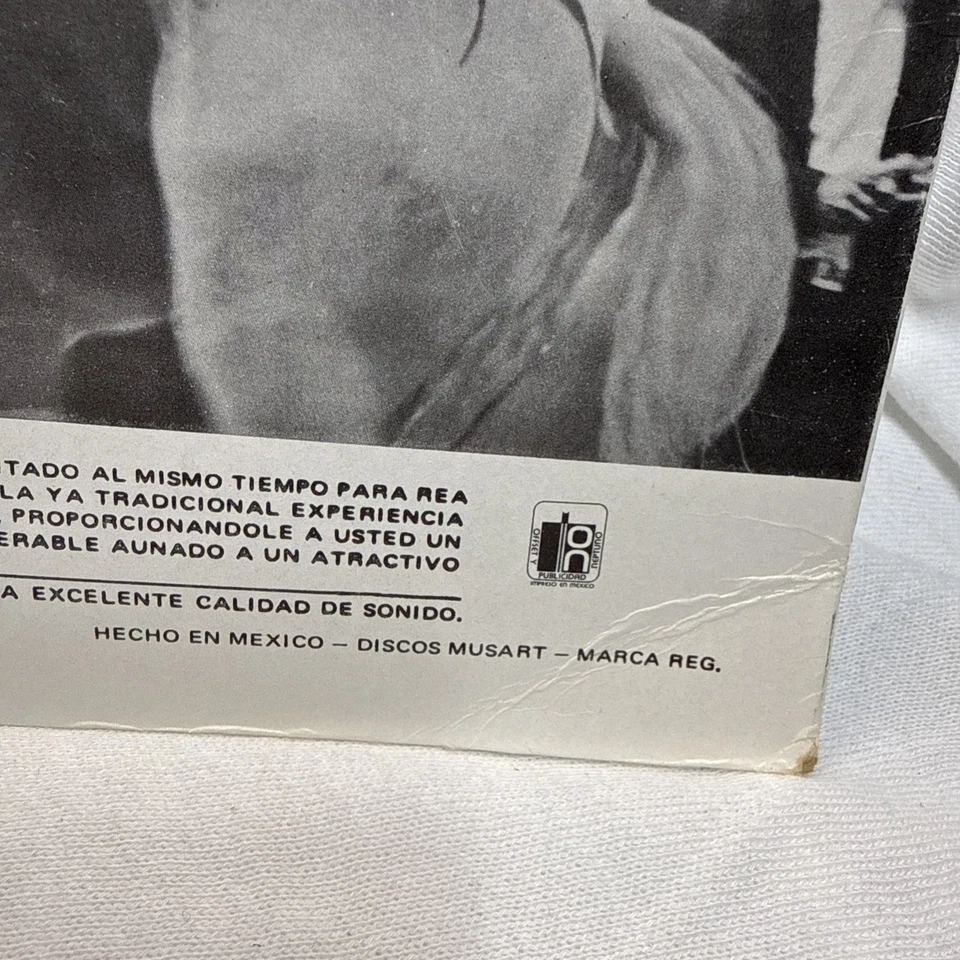 Antonio Aguilar Vg+ LP Record Vinyl 12” 15 exitos — 第 4/4 张图片