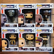 Rebel Moon Netflix Television Funko Pop! Vinyl Figures 6 pack Bundle