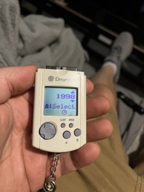 Sega Dreamcast VMUs  memory and rumble pack tested