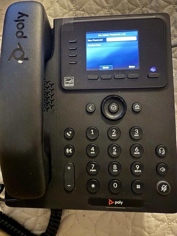 Poly CCX 350 IP Phone Corded Corded Desktop - Microsoft Teams - Image 2 of 4