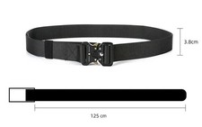 Adjustable Nylon Web Belt Quick Release Buckle Outdoor EDC Waist Belt