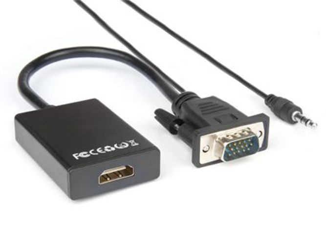XVAVGA-HDMA Hamlet XVAVGA-HDMA cavo e adattatore video VGA (D-Sub) HDMI tipo A (