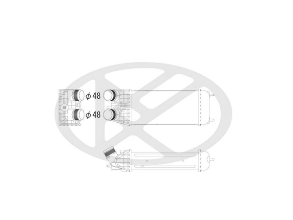 LadeluftküHler FüR CitroËN Opel Peugeot DS C3 Aircross II Picasso / Origin III-image