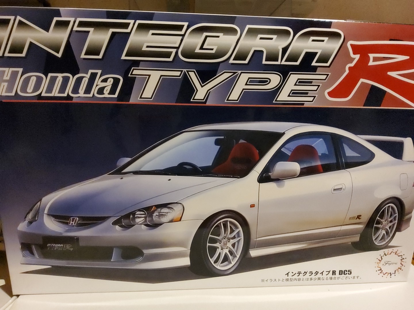 HONDA INTEGRA TYPE R  DC5 ,1/24 PLASTIC KIT FUGIMI,