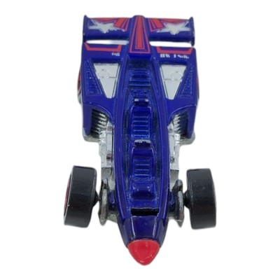 Hot Wheels Shadow Jet 122/172 Jet Rides 2/4 Blue Red 1:64 Diecast