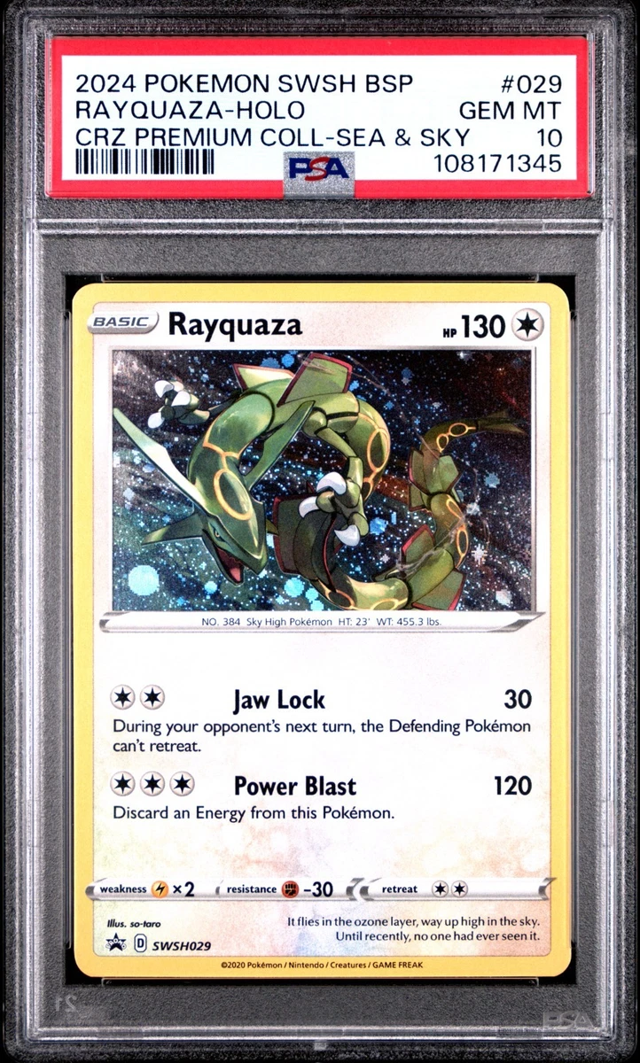 rayquaza pokemon card ebay Rayquaza Pokémon TCG Professional Sports Authenticator (PSA) Grade 10  Individual Trading Card Games for sale