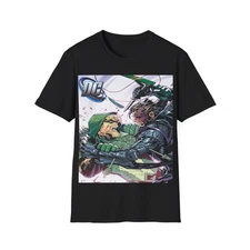Green Arrow vs Merlyn DC Shirt – Urban Archery Rivalry