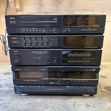 Aiwa CX-790K Stereo HiFi Component System Dual Cassette Deck EQ Tuner
