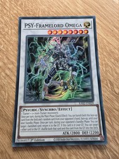 PSY-Framelord Omega - RA02-EN028 - Super Rare 1st Edition