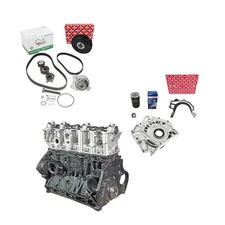 Teilmotor offen+Ölpumpe+Zahnriemen für VW T4 2,5 TDI ACV AYY AJT 074103101D 0741
