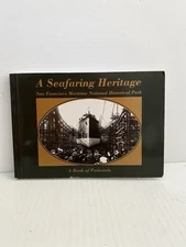 1850 - Present Reproduction San Francisco Maritime Ships Post Card Book 30 Cards