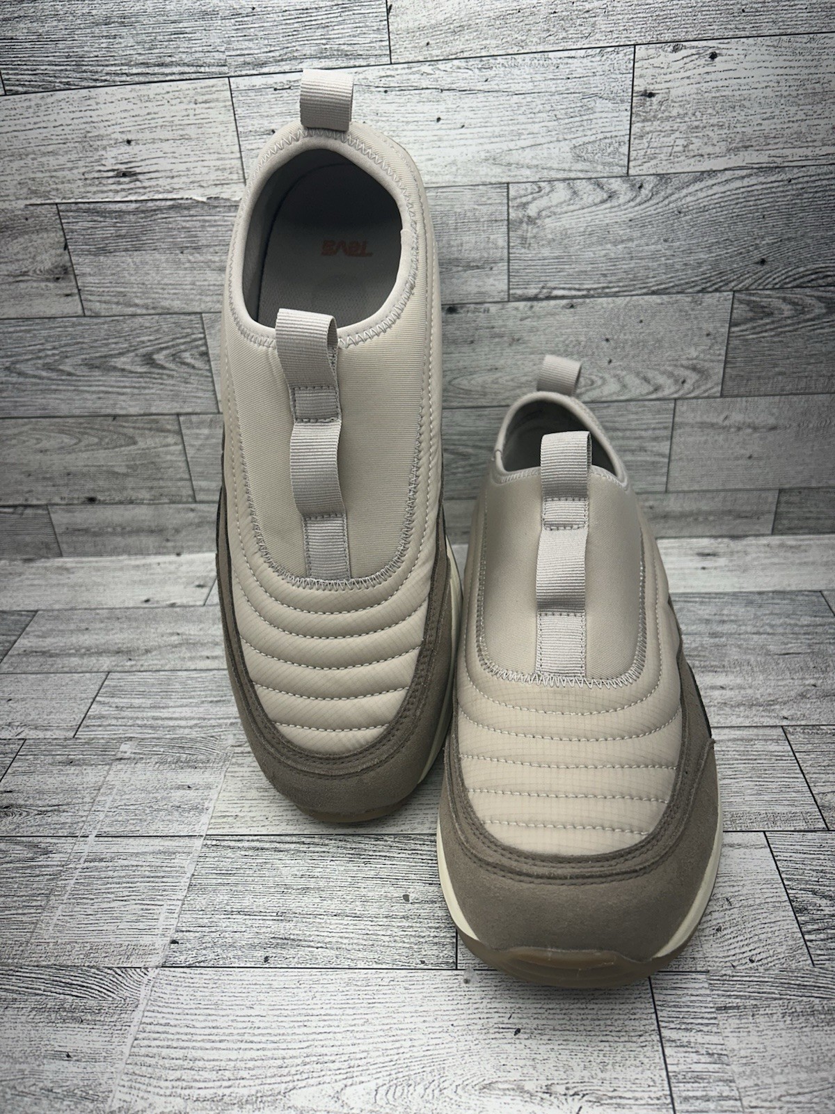 SAOLA Scarpe da uomo Teva ReEmber Vistaverse Taupe slip on outdoor sneakers taglia 9