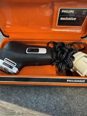 PHILIPS Philishave DELUXE Vintage 70er RASIERER Elektro + sehr guter Zustand