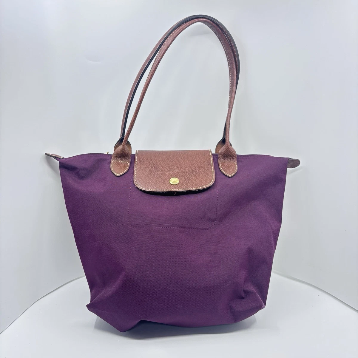Purple Bags & Longchamp Le Pliage Handbags for Women for sale | eBay