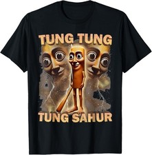 Meme Italian Brainrot Tung Tung Tung Sahur T-Shirt unisex shirt