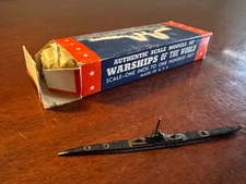 Vintage Dimestore Authenticast (Comet) USA Recognition Model Submarine - MIB!