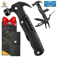 Multitool 16 In 1 Schwarz Survival Gadgets Camping ZubehöR MäNnergeschenk