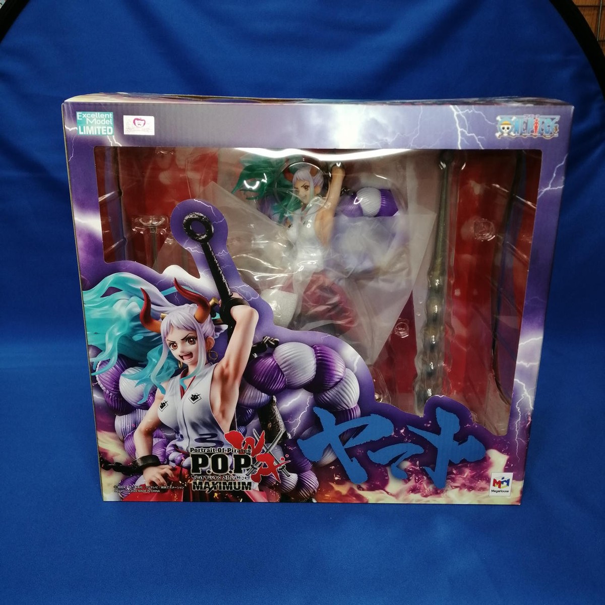 MEGAHOUSE P.O.P One Piece WA-MAXIMUM Yamato Figure | eBay