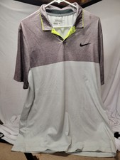 NIKE Dri-Fit Tour Performance Polo Size L