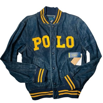 Polo Ralph Lauren Vintage Denim Jacket New With Tags Size M