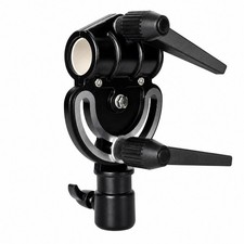 Photographic Light-Stand Crossbar Adapter Compact Swivel Mounting Accessory