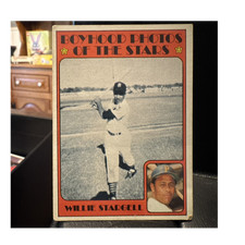 Topps 1972 Boyhood Photos of the Stars Willie Stargell #343 Pirates MLB