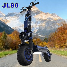 Big Type 45mph 6000W Adult Electric Scooter Off-Road NFC APP Quick Release Tires