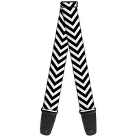 Guitar Strap - Chevron3 White/Black (Us Import) ACC NEU
