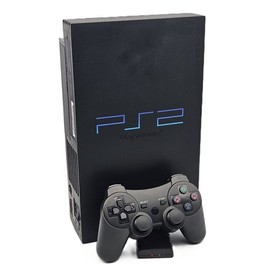 Sony PlayStation 2 PS2 (Fat) Game Console + Wireless Controller + Memory Card