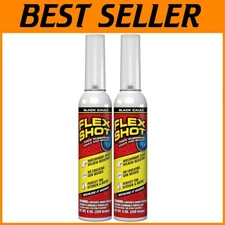 Black Waterproof Caulk Sealant, 8oz, 2-Pack