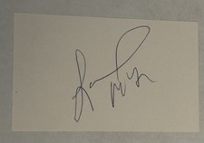 Lamond Murray 2000 Authentic Signed Autograph Index Card Cleveland Cavaliers NBA