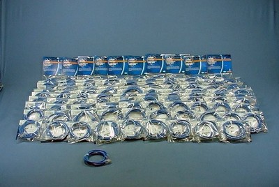 Leviton 52455-3BL Blue Cat5 3ft Ethernet LAN Patch Cord Network Data Cable 100pc