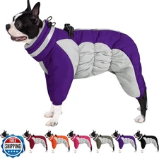 AOFITEE Small Dog Coat Warm Dog Jacket Winter, Windproof Dogs Winter Coat wit
