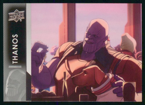 Thanos [High Gloss Flagship] #23 Marvel 2023 Upper Deck What If card