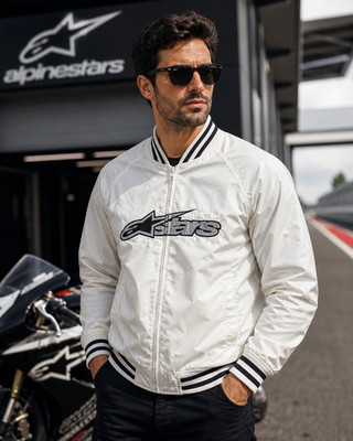 Alpinestars Men's Reversible Light Windbreaker Furies Jacket White, X-Large 