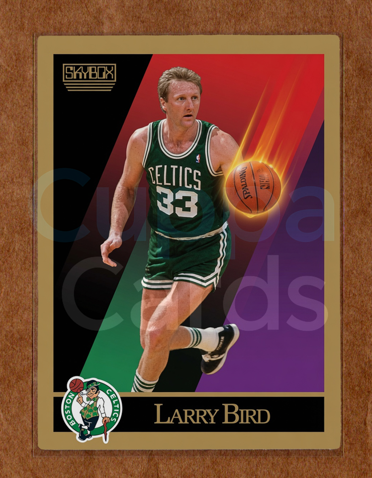 LARRY BIRD Basketball Rookie Trading Card Vending Machine STICKER | eBay