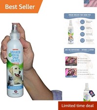 Instant Fresh Breath Dental Spray for Dogs and Cats - 8 oz - Safe  Effective