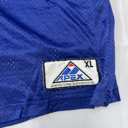 VINTAGE Troy Aikman Dallas Cowboys Apex One Shirt XL Adult Blue Jersey Mens - Picture 3 of 7