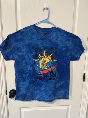 Paradise Lost Graphic T-Shirt   Blue Tie Dye   Size XL   NWOT