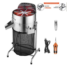 Uimoso 18-Inch Electric Bud Leaf Trimmer Adjustable Tilt & Stainless Steel Blade