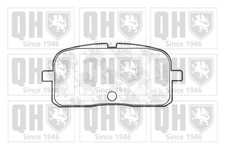Bremsbelagsatz hinten QUINTON HAZELL BP1197 TOYOTA PASEO Coupé (EL54_)
