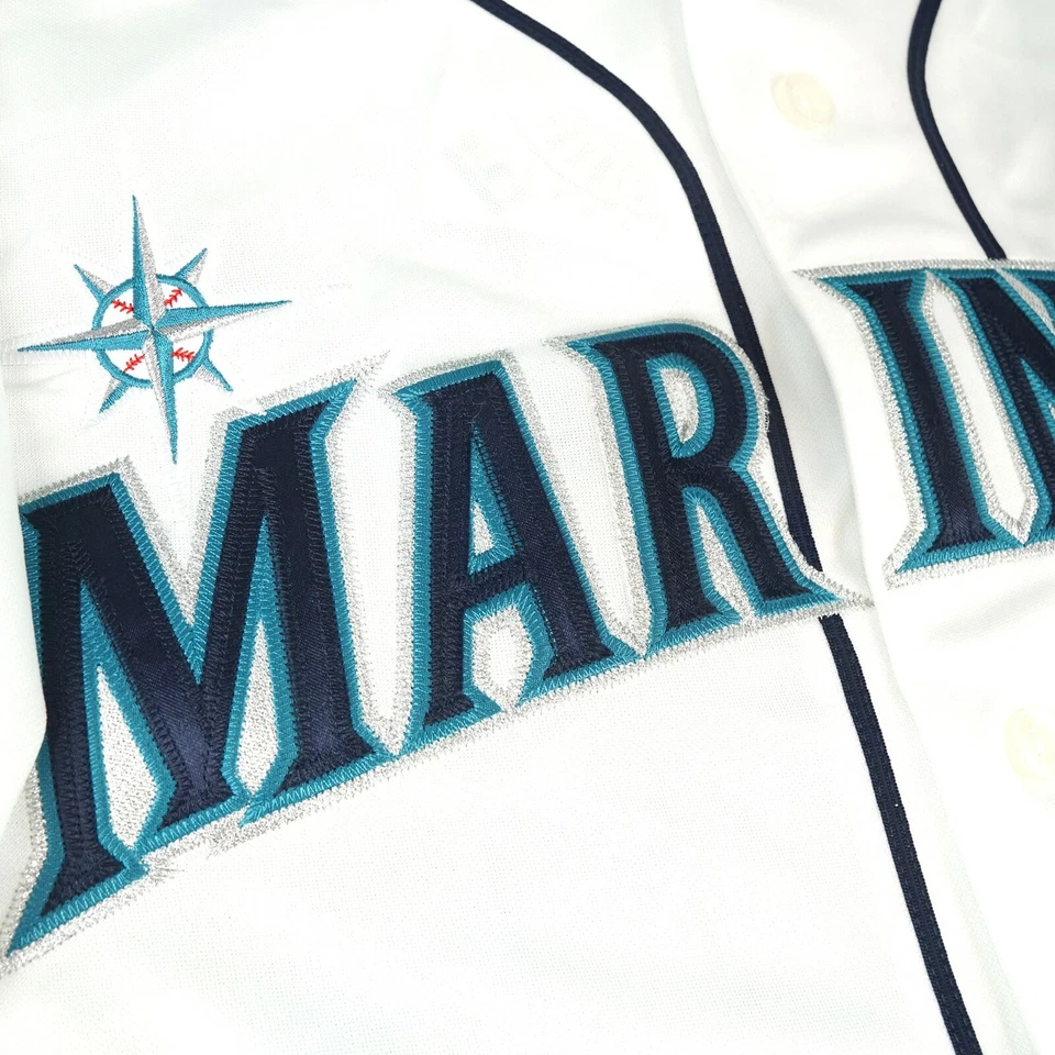 Alex Rodriguez 1994 Seattle Mariners Men's Home White Jersey w/ MLB 125th Patch - Image 3 of 4