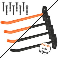 4x Autoreifen Wand Halter Haltebügel Reifen Felgen Haken Baum Halterung Regal