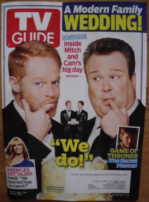 TV GUIDE MAGAZINE 5-19-14 MODERN FAMILY, GAME OF THRONES, HEIDI KLUM