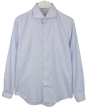 SUITSUPPLY Try On Extra Slim Fit Formal Shirt Men's 42 / 16 1/2 Cutaway Neck
